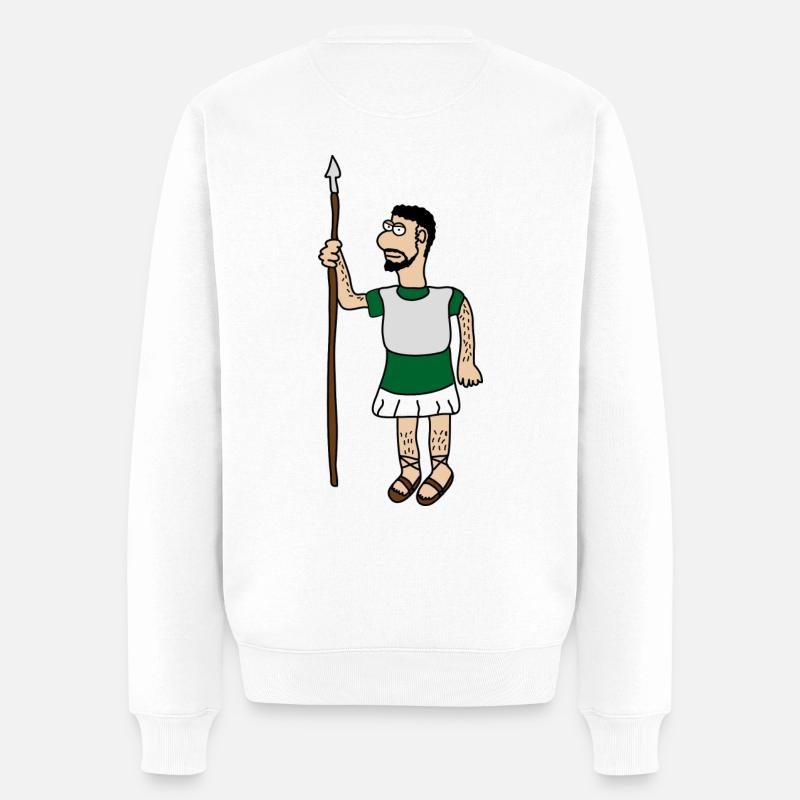 Römer - Männer Premium Bio Pullover - Weiß
