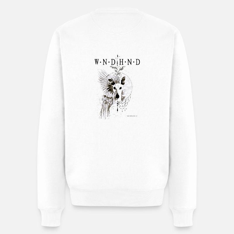 Lomi Patron Saint - Pull Premium bio Homme - blanc