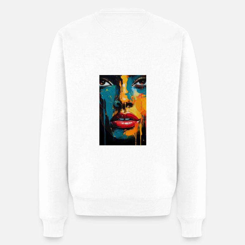 L’Art de l’Humanité - Pull Premium bio Homme - blanc