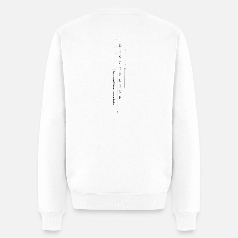 respect_marcel merch - Pull Premium bio Homme - blanc