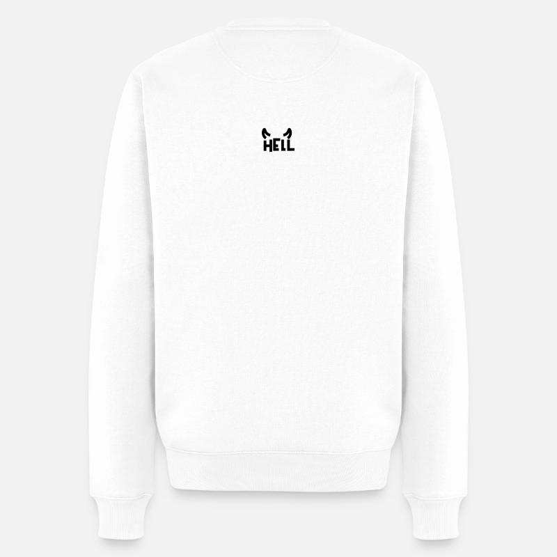 Hell - Pull Premium bio Homme - blanc