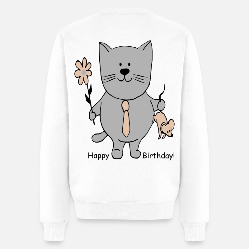 Bon anniversaire - Pull Premium bio Homme - blanc