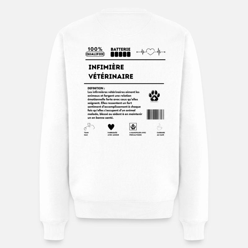 ASV_Nac - Pull Premium bio Homme - blanc