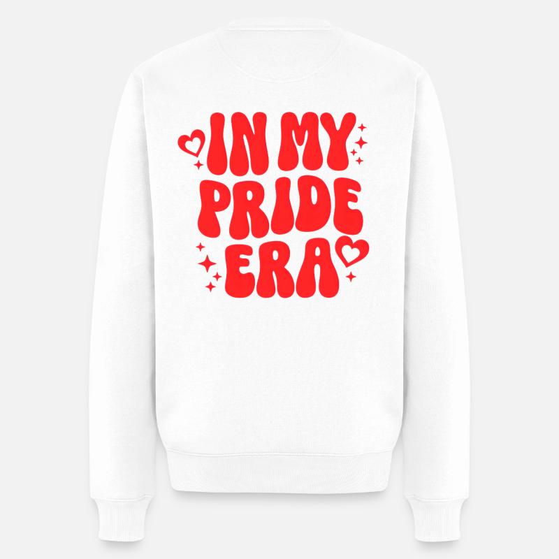 Pride Geschenk LGBTQ - Männer Premium Bio Pullover - Weiß