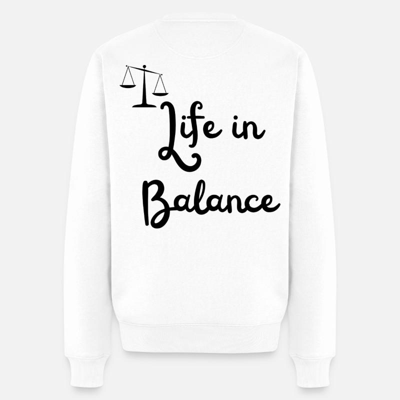 Liberté - Pull Premium bio Homme - blanc