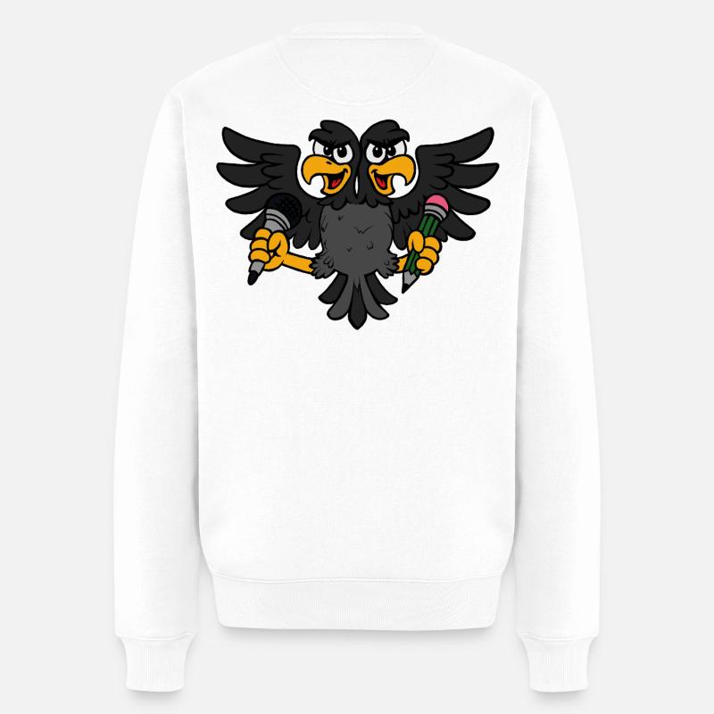 Aigle Créatif - Pull Premium bio Homme - blanc