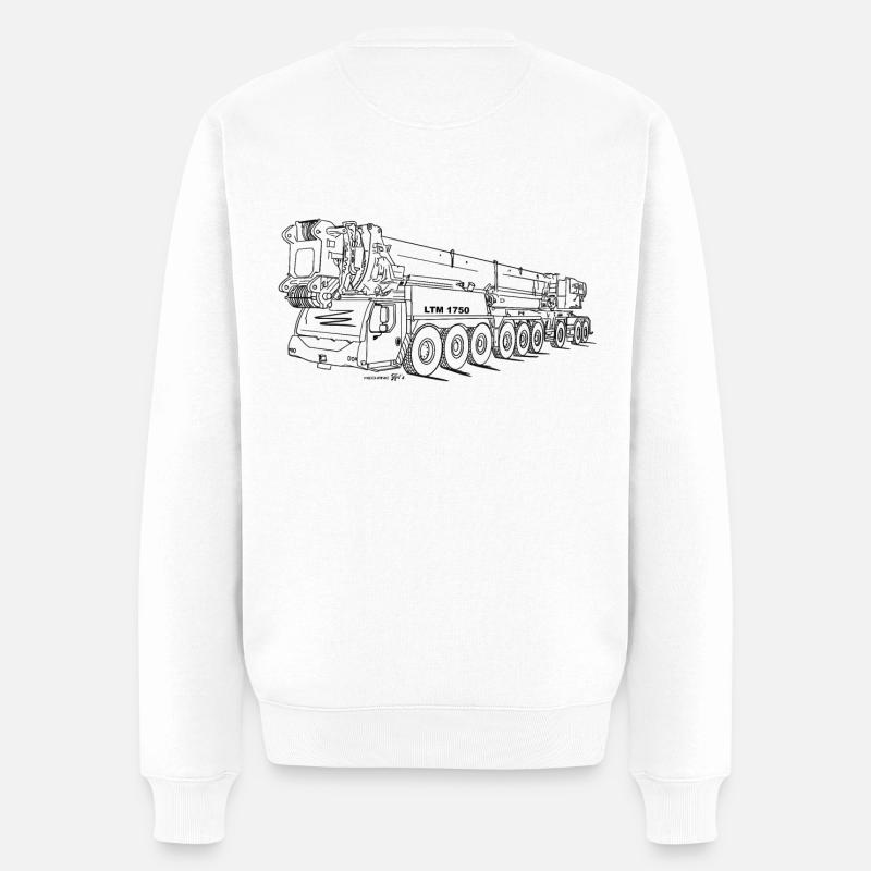 LTM 1750/9.1 - Pull Premium bio Homme - blanc