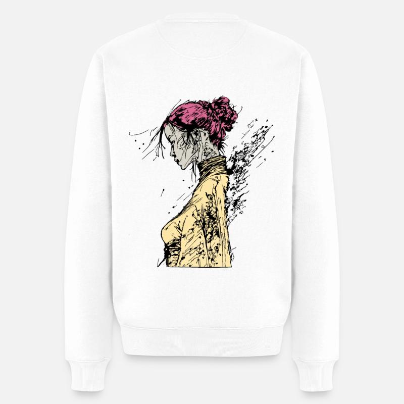 Asiatique - Pull Premium bio Homme - blanc
