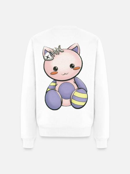 Manga - Men's Premium Organic Jumper - white