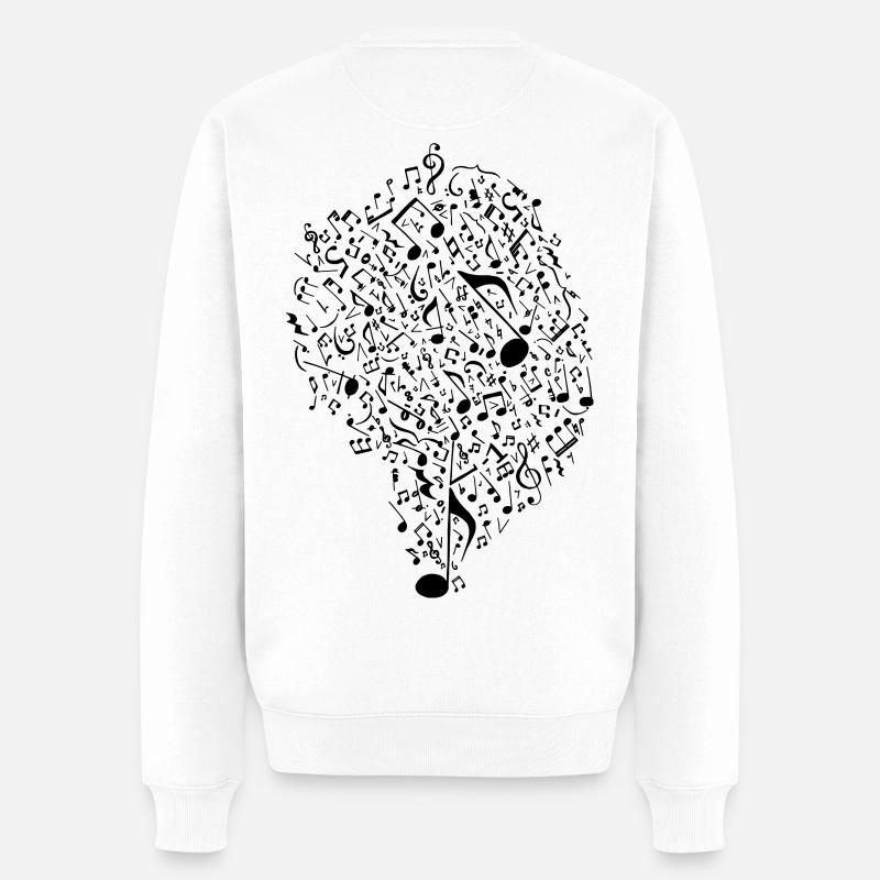 Partition - Pull Premium bio Homme - blanc