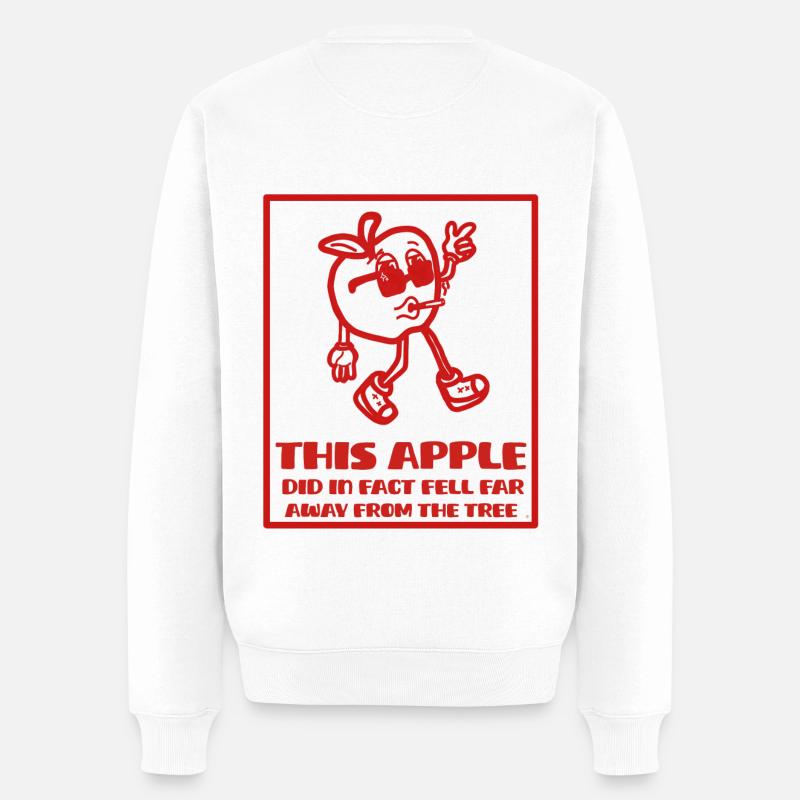 La pomme de la réussite - Pull Premium bio Homme - blanc