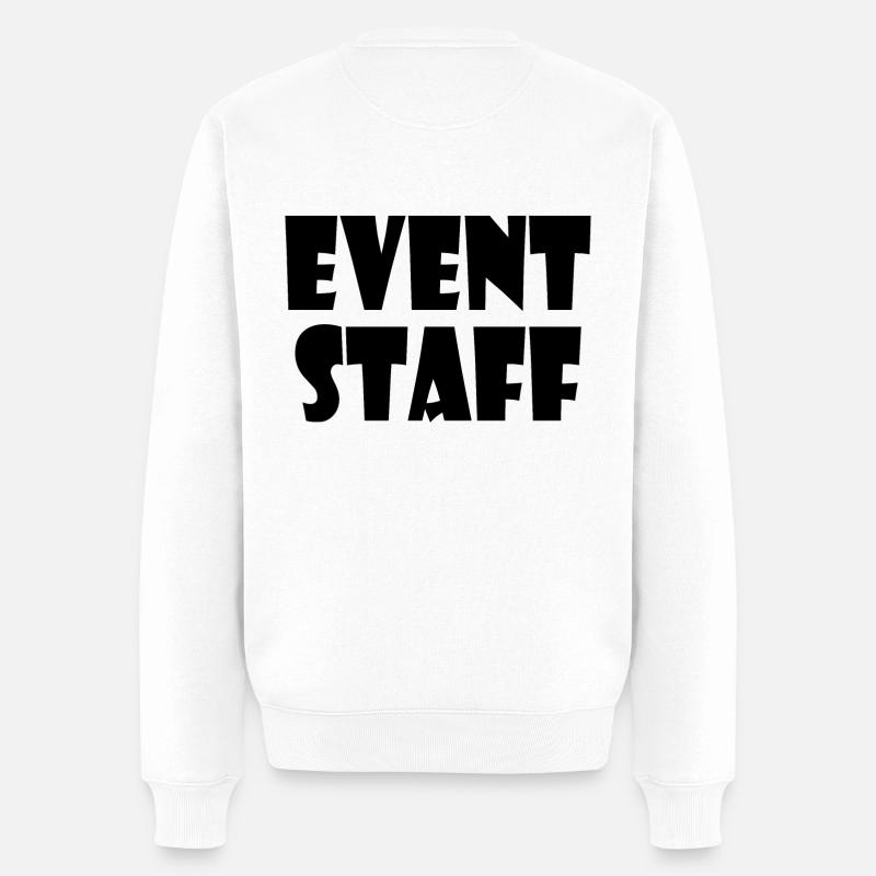 Event staff - Pull Premium bio Homme - blanc