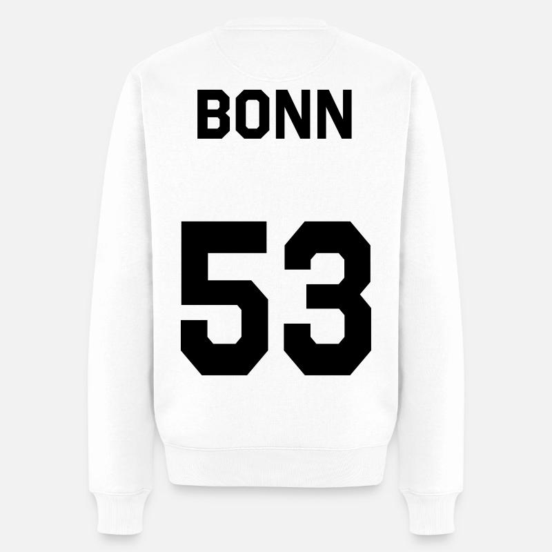 Bonn 53 - Pull Premium bio Homme - blanc