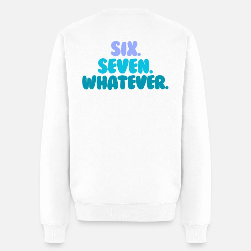 six sept - Pull Premium bio Homme - blanc