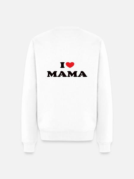 J’aime maman - Pull Premium bio Homme - blanc