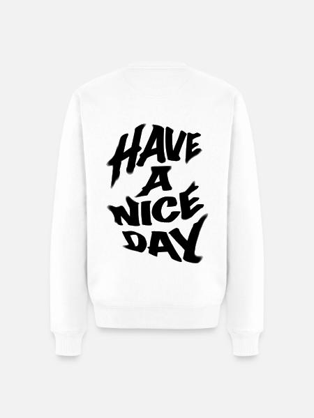 Have a nice day - Men's Premium Organic Jumper - white