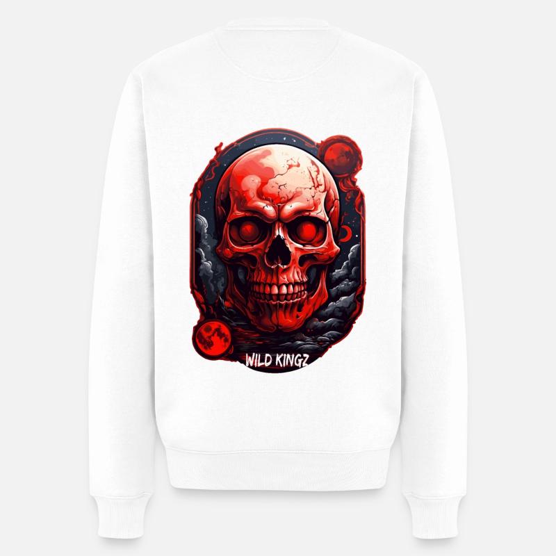 Crâne - Pull Premium bio Homme - blanc