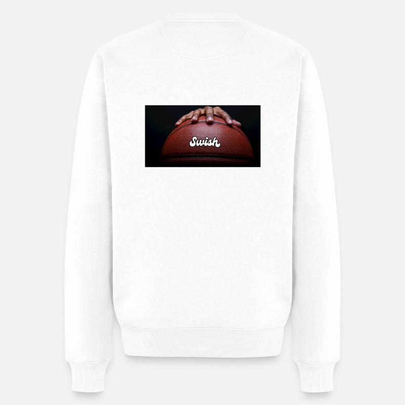 swish - Männer Premium Bio Pullover - Weiß