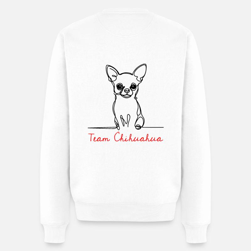 Équipe Chihuahua - Pull Premium bio Homme - blanc