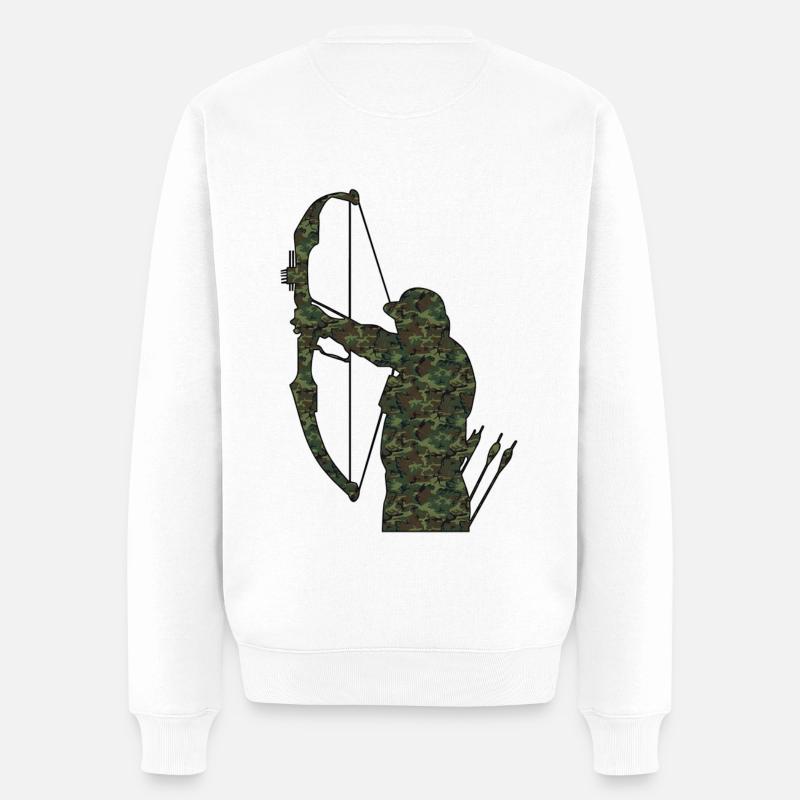 Chasseur - Pull Premium bio Homme - blanc