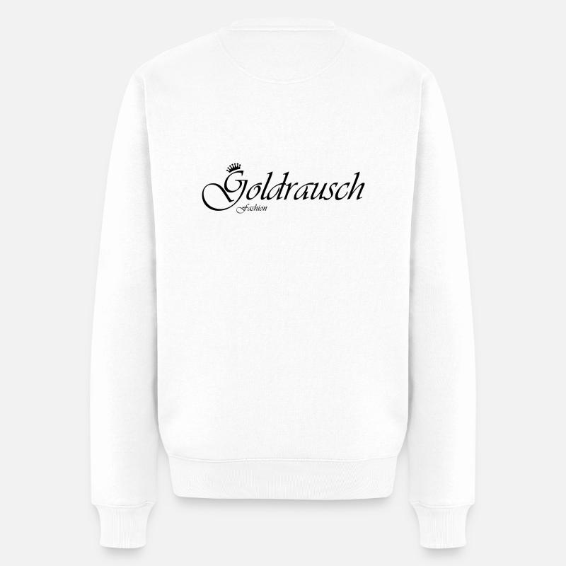 monkey hero - Männer Premium Bio Pullover - Weiß