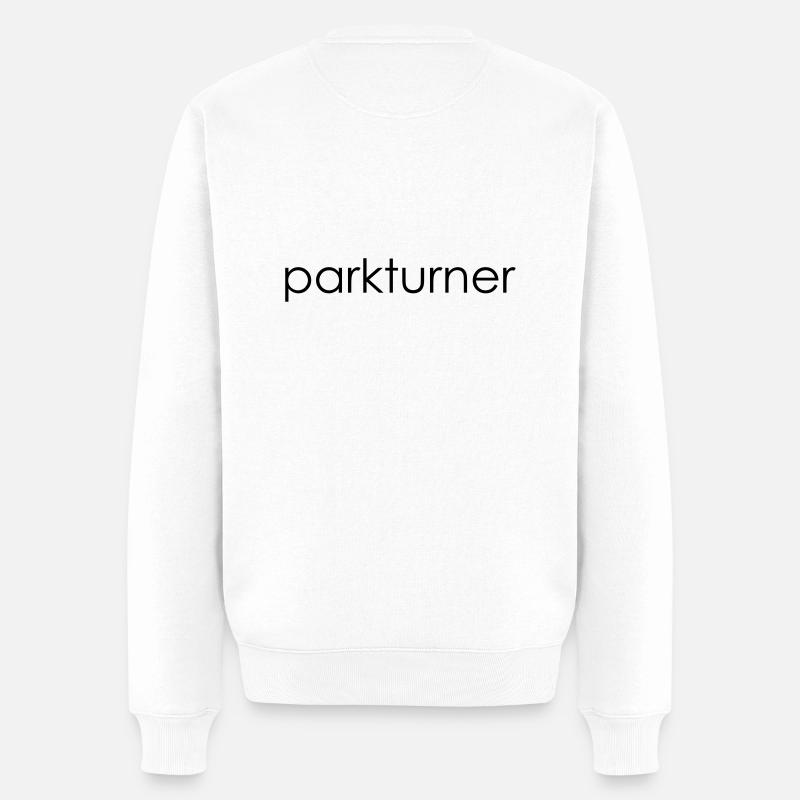 Parkhörnchen - Männer Premium Bio Pullover - Weiß