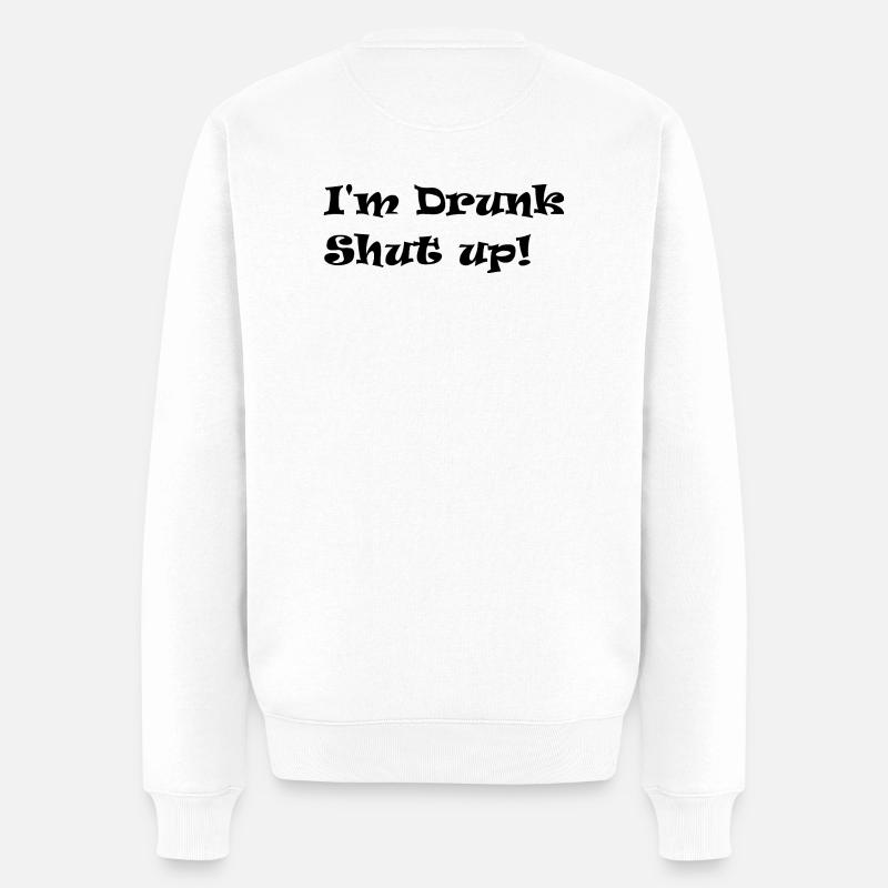 Je suis ivre - Pull Premium bio Homme - blanc