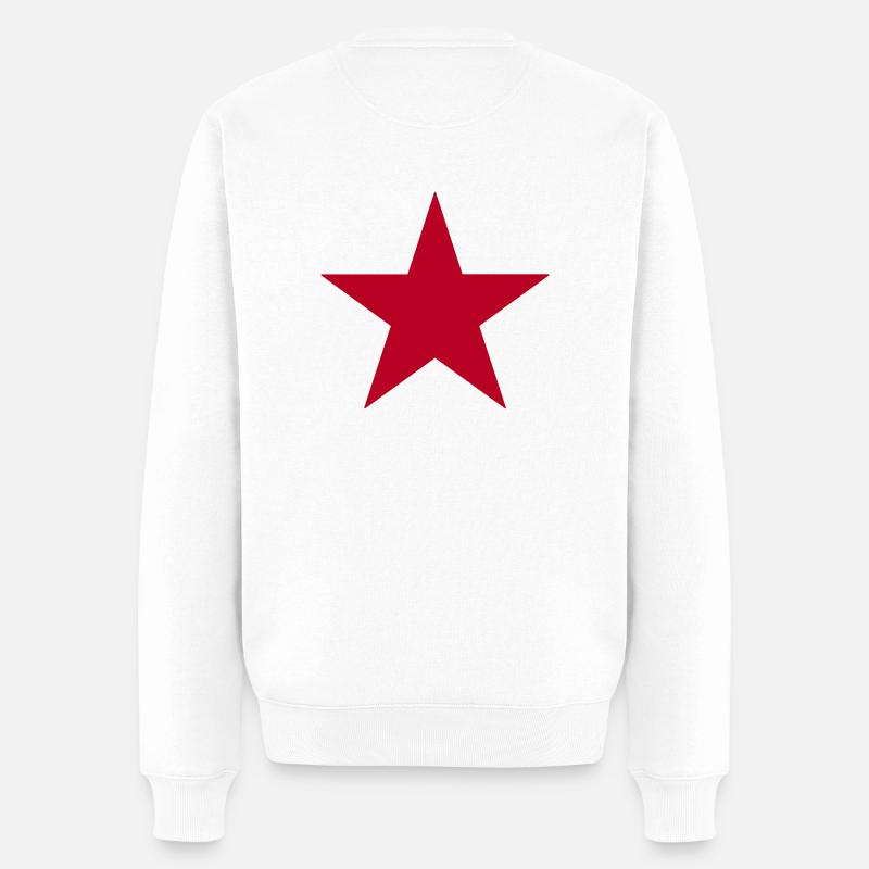 Star - Pull Premium bio Homme - blanc