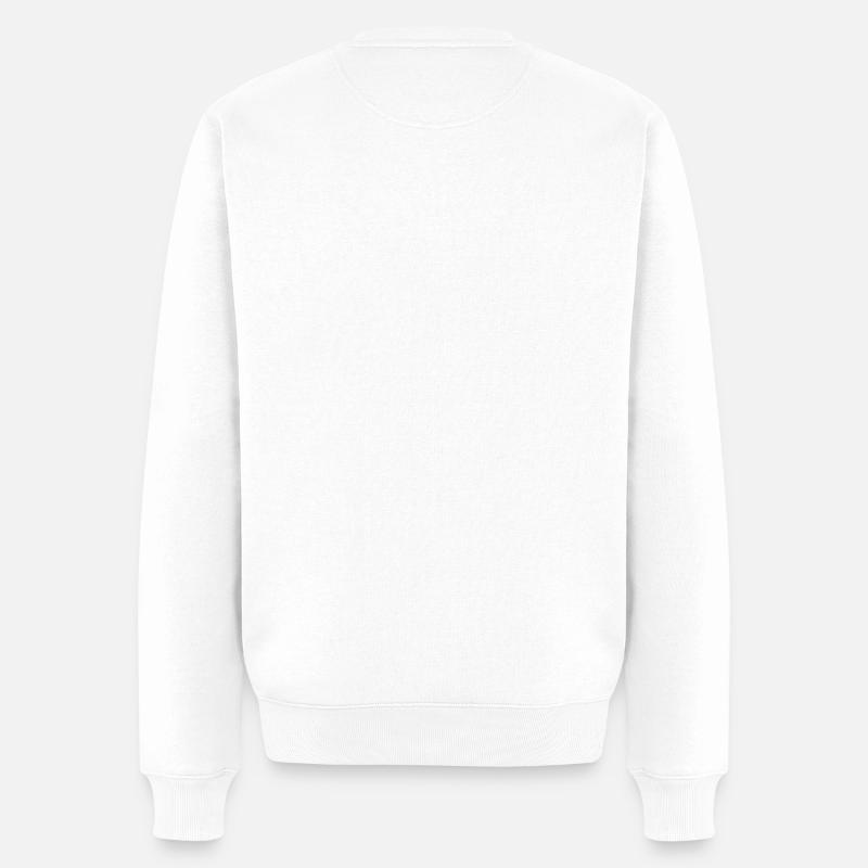 Big Daddy Security - Männer Premium Bio Pullover - Weiß