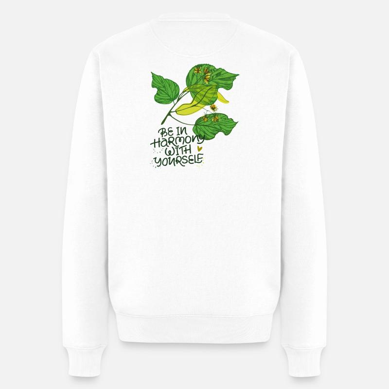 Harmonie, Nature - Pull Premium bio Homme - blanc