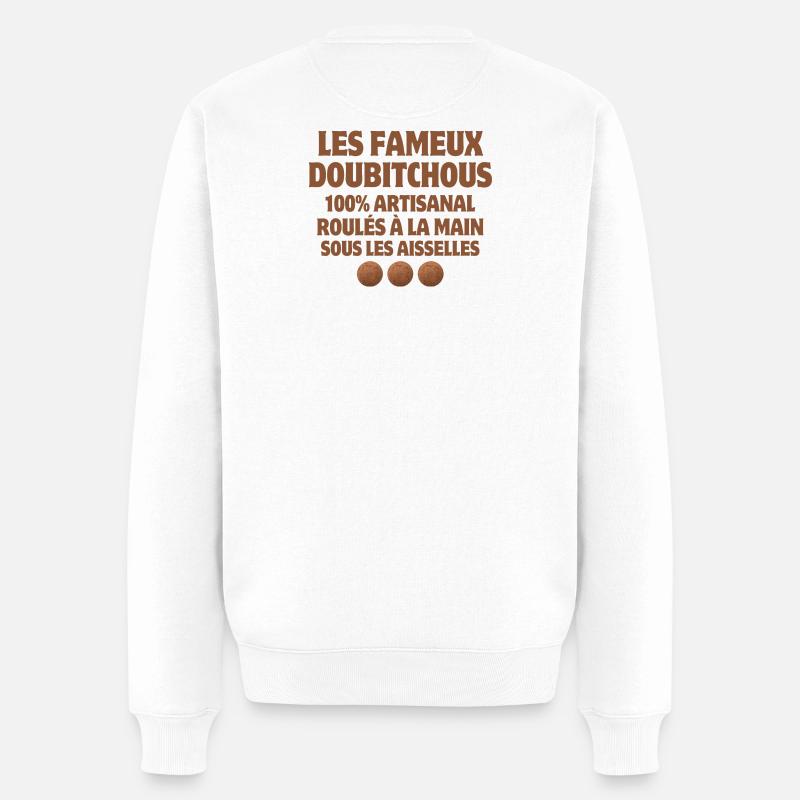 Noël joyeux Noël joyeuses fêtes - Pull Premium bio Homme - blanc