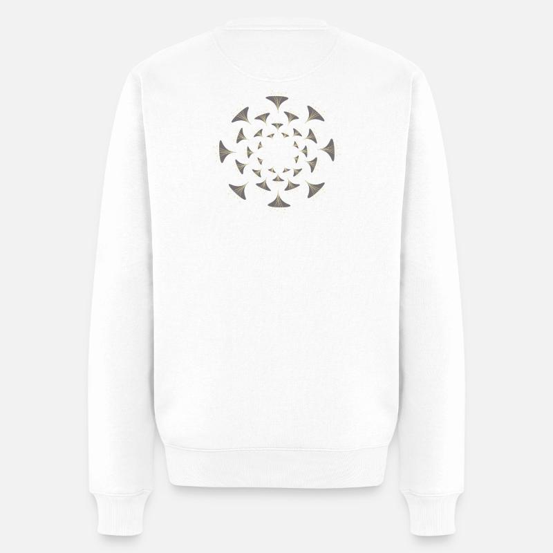 Symbole graphique - Pull Premium bio Homme - blanc