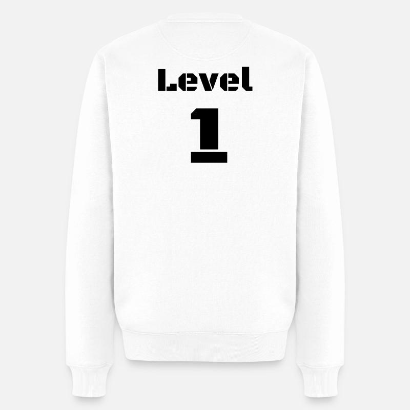 Niveau 1 - Pull Premium bio Homme - blanc