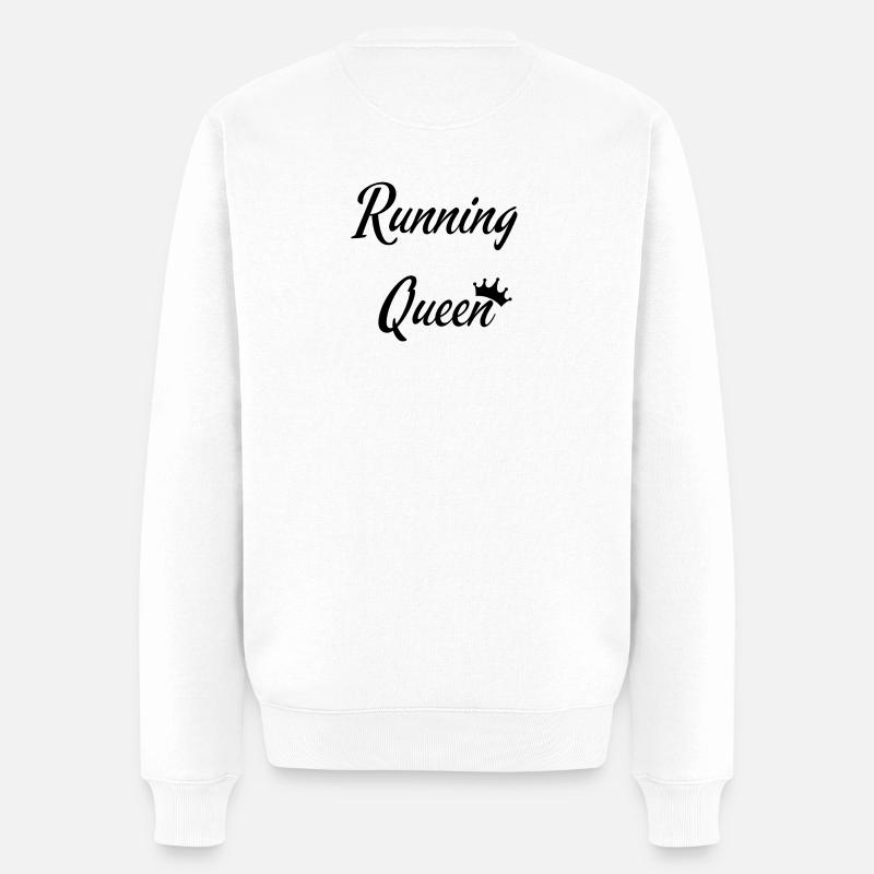 Reine de la course - Pull Premium bio Homme - blanc