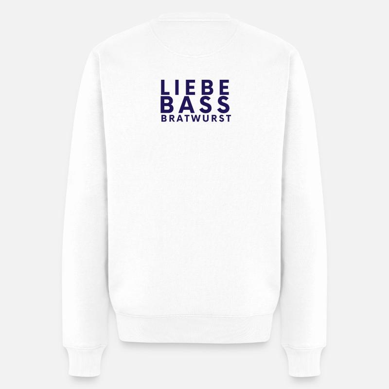 SCHRÜCKTIVAL - Männer Premium Bio Pullover - Weiß