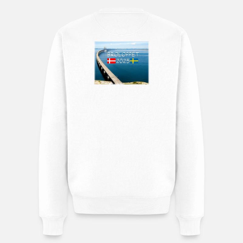 Broloppet 2025 - Pull Premium bio Homme - blanc
