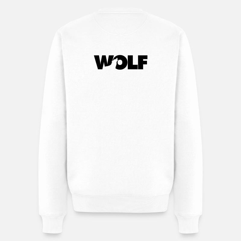 Loup - Pull Premium bio Homme - blanc