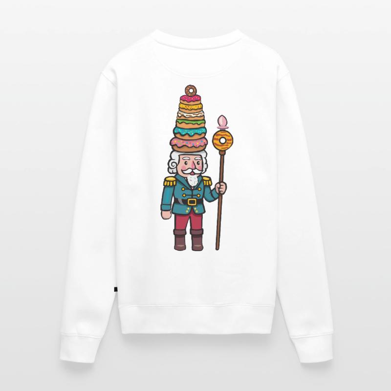 donut cracker nutcracker Men's Premium Organic Jumper
