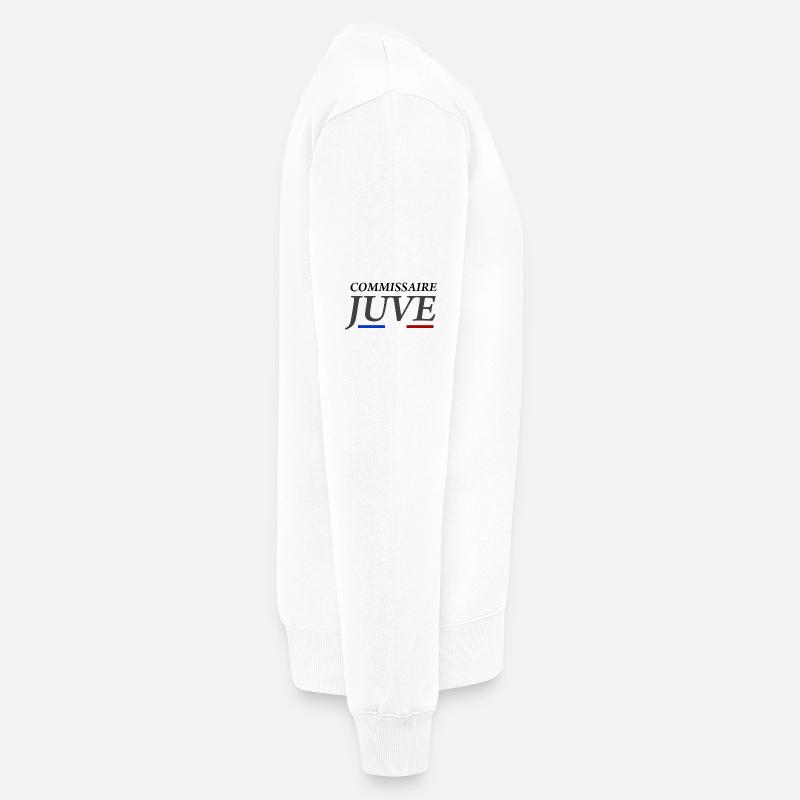 Commissaire Juve - Pull Premium bio Homme - blanc
