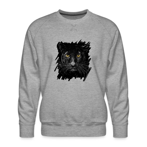 Schwarzer Panther - Männer Premium Pullover