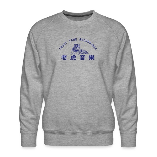 PURPLE - Herre premium sweatshirt