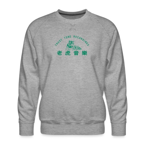 GREEN - Herre premium sweatshirt