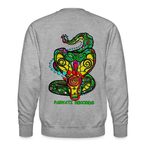 Parvati Records Cobra by Juxtaposed HAMster - Men's Premium Sweatshirt