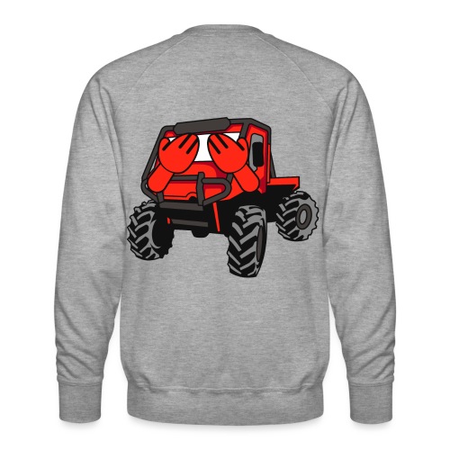 TRIAL TRUCK PROTOTYPE I DON'T WANT TO SEE IT EMOJI - Männer Premium Pullover