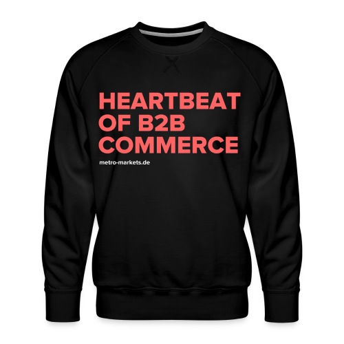 HeartbeatOfB2BCommerce - Men's Premium Sweatshirt