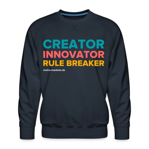 CreatorInnovatorRuleBreaker - Men's Premium Sweatshirt