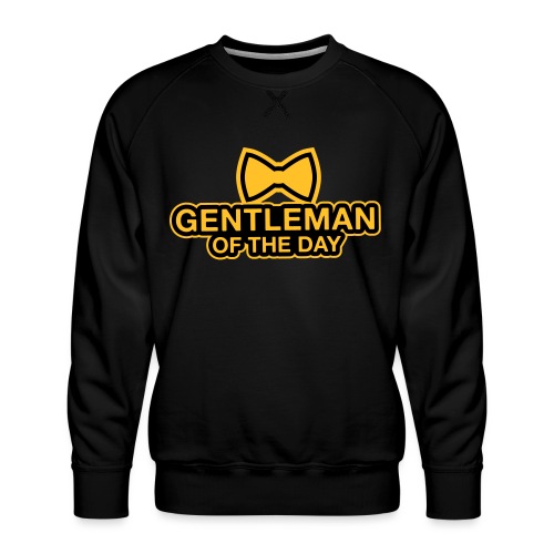Gentleman of the day - JGA T-Shirt - Bräutigam - Männer Premium Pullover