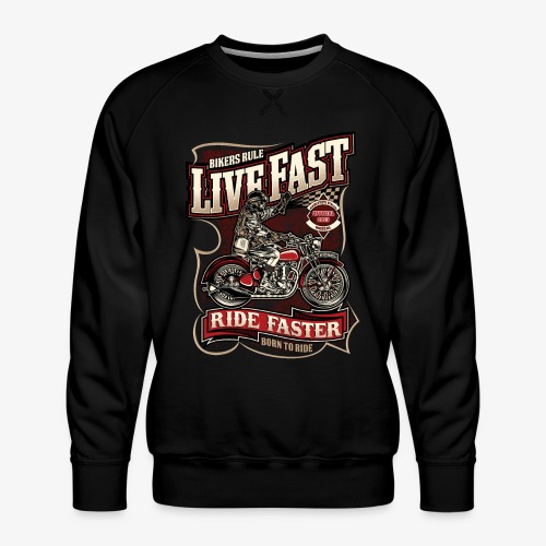Born To Ride - Harleysti Italia Official 2023 - Männer Premium Pullover