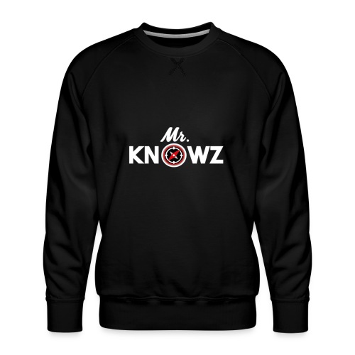 Mr Knowz merchandise_v1 - Men's Premium Sweatshirt