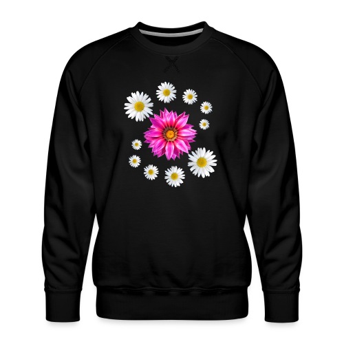 Gazanie Margeriten Blüten Gazanien Gänseblümchen - Männer Premium Pullover